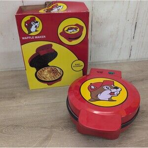 Buc-ees Waffle Maker Iron  Buccees Beaver Tested